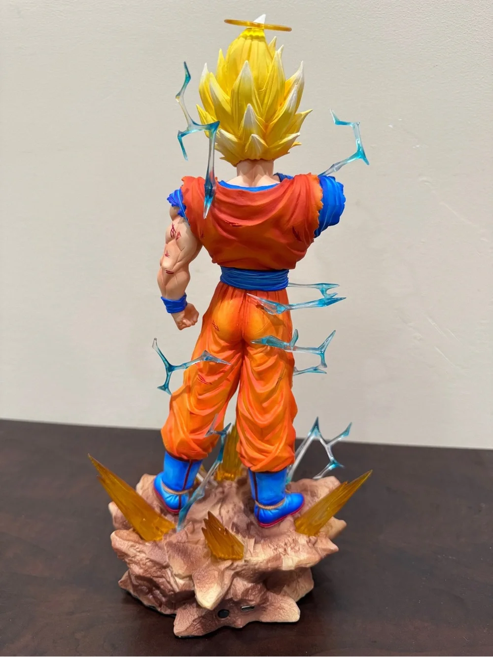 Dragon ball Goku light up figure statue